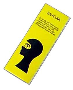 Balaclava in yellow box