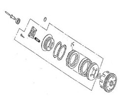 Disk, clutch friction