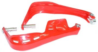 Atv hand guard set red