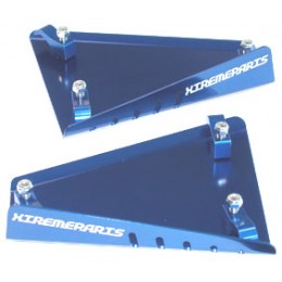 A-arm skid plates SMC blue