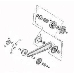 Weight roller 15*12 7gr