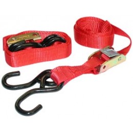 Tie down set red